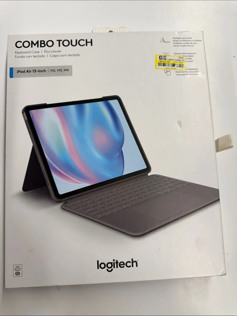 NEW Logitech Combo Touch Keyboard Case - iPad Air 13 inch